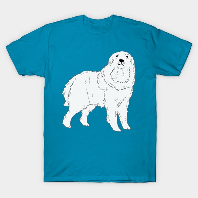 Great Pyrenees T-Shirt by saradaboru